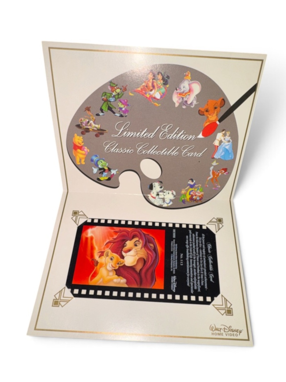 Exclusive Limited Edition Disney Lion King Classic Card Collection Card #113